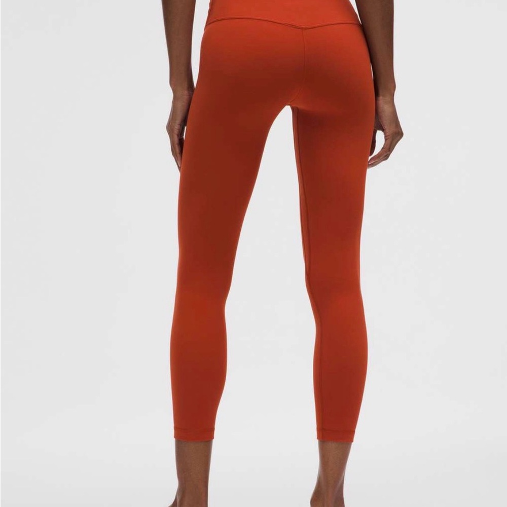 Lululemon Athletica Align High-Rise Pant 25" Autumn Rust - Picture 3 of 3